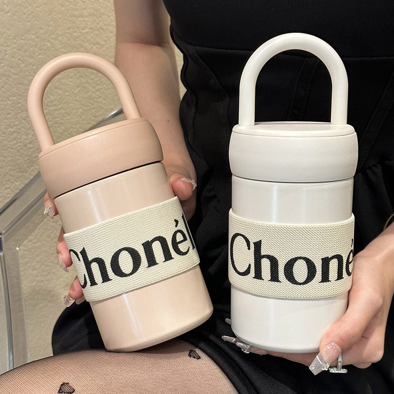 Damen Multifunktionale Thermotasse mit praktischem Tragegriff Luvikno