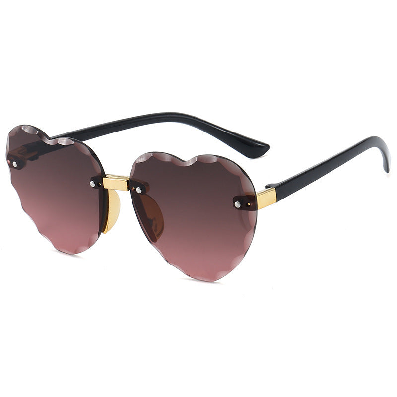 Dame Hjerteformet Solbrille Luvikno