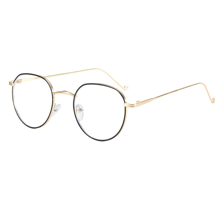 Dame moteriktig brille med elegant oval rammeform Luvikno
