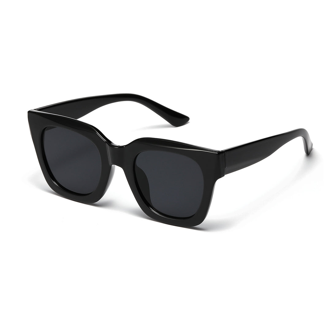 Dame moteriktig solbrille med unikt dyreprintmønster Luvikno