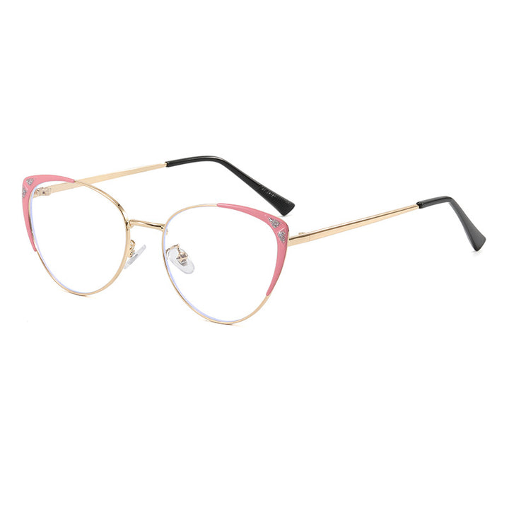 Damer Modische Cat-Eye Briller med unikt design Luvikno