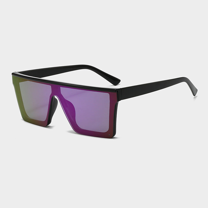 Dame oversized solbriller i futuristisk design Luvikno