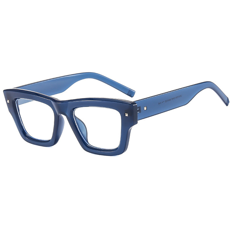 Dame Modische solbriller i trendy geometrisk design Luvikno