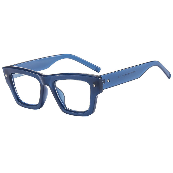 Dame Modische solbriller i trendy geometrisk design Luvikno