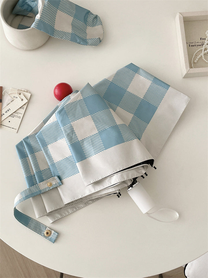 Dame sammenleggbart paraply med spesiell design Luvikno