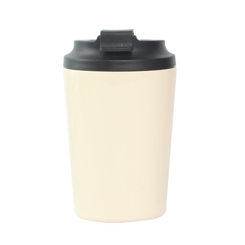 Dame isolert kaffekopp med ergonomisk lokk Luvikno