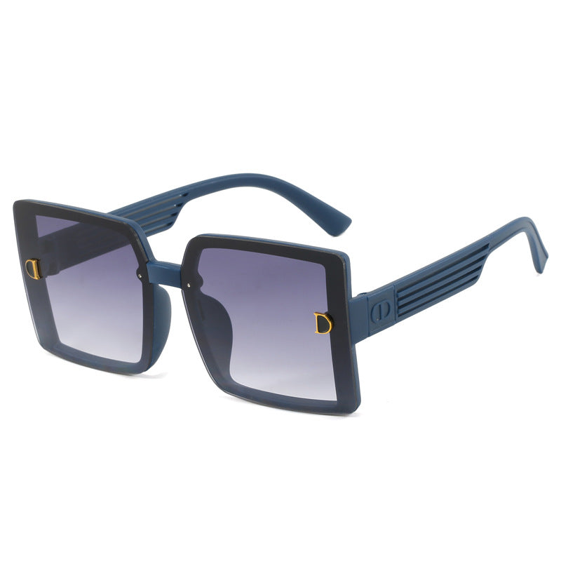 Dame firkantet solbrille med ergonomisk ramme og UV-beskyttelse Luvikno