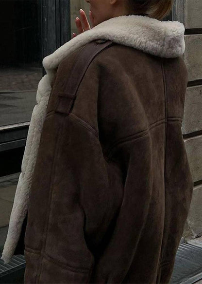 Luvik | Lentäjä-lampaankarhu takki