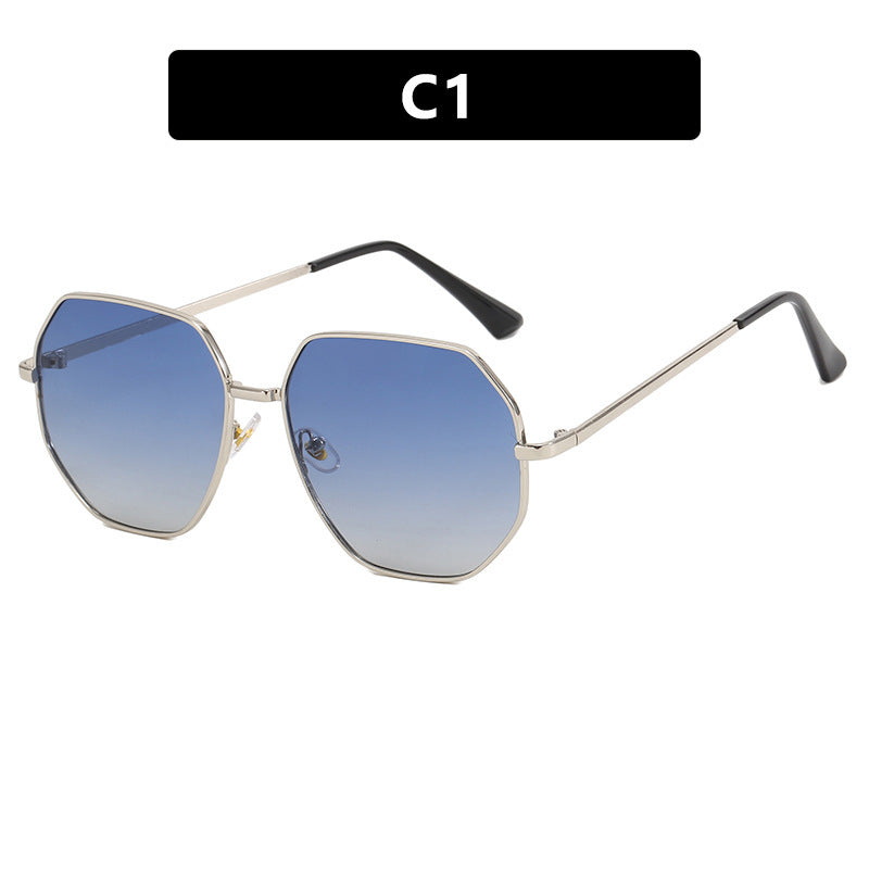 Dame moterik Åttkantet solbrille Luvikno