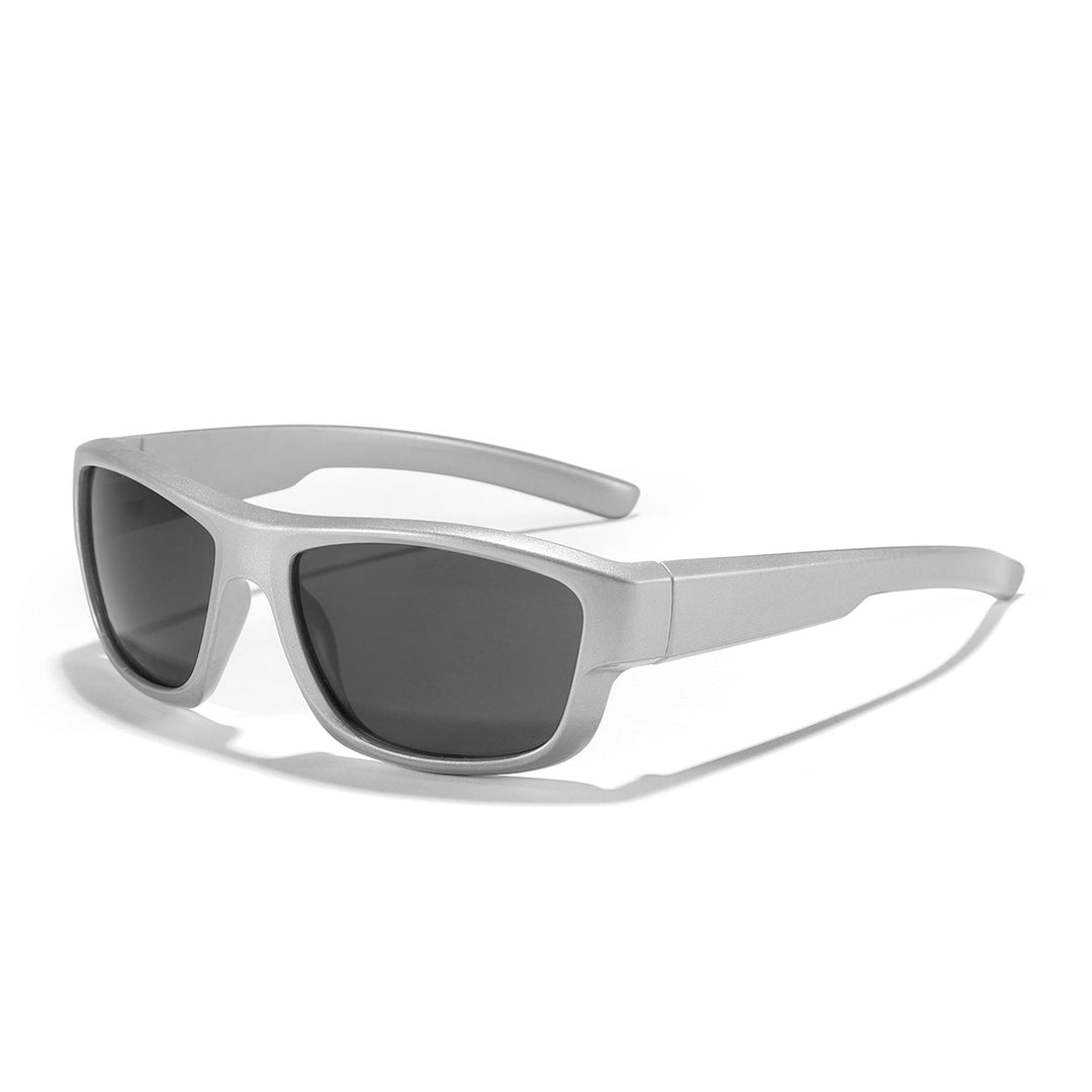 Dame Sporty solbrille med robust ramme og polariserte linser Luvikno