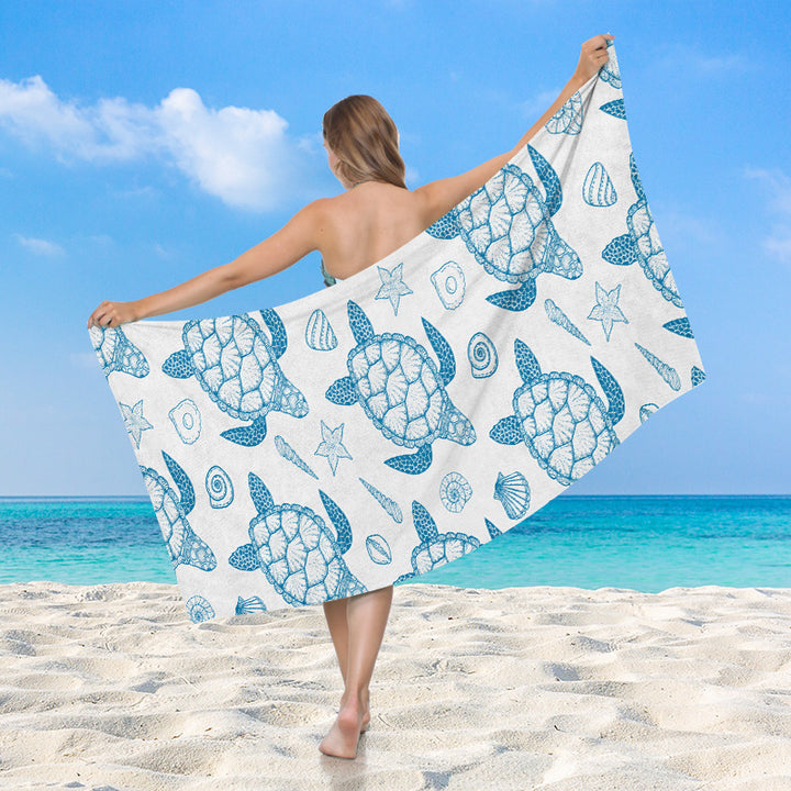 Women's beach towel by Luvikno