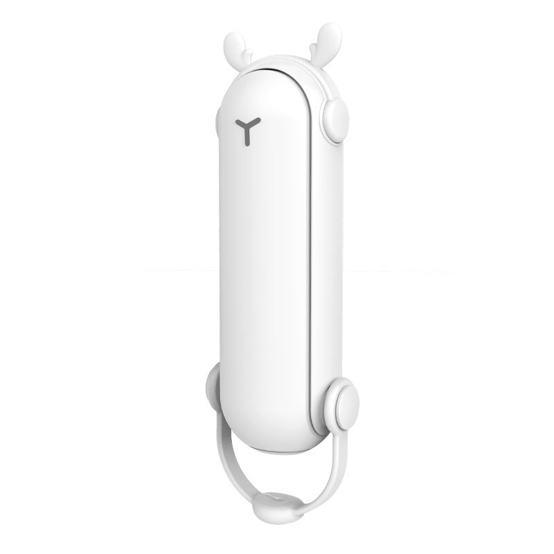 Unisex Bærbar USB Mini-vifte med stillmodus og justerbar hastighet Luvikno