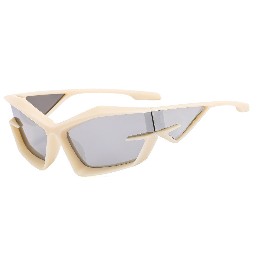 Dame Sportslig Performance-solbrille med ergonomisk design Luvikno