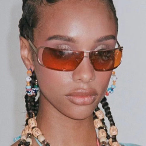 Damer Sporty Brille med beskyttende polykarbonatglass Luvikno