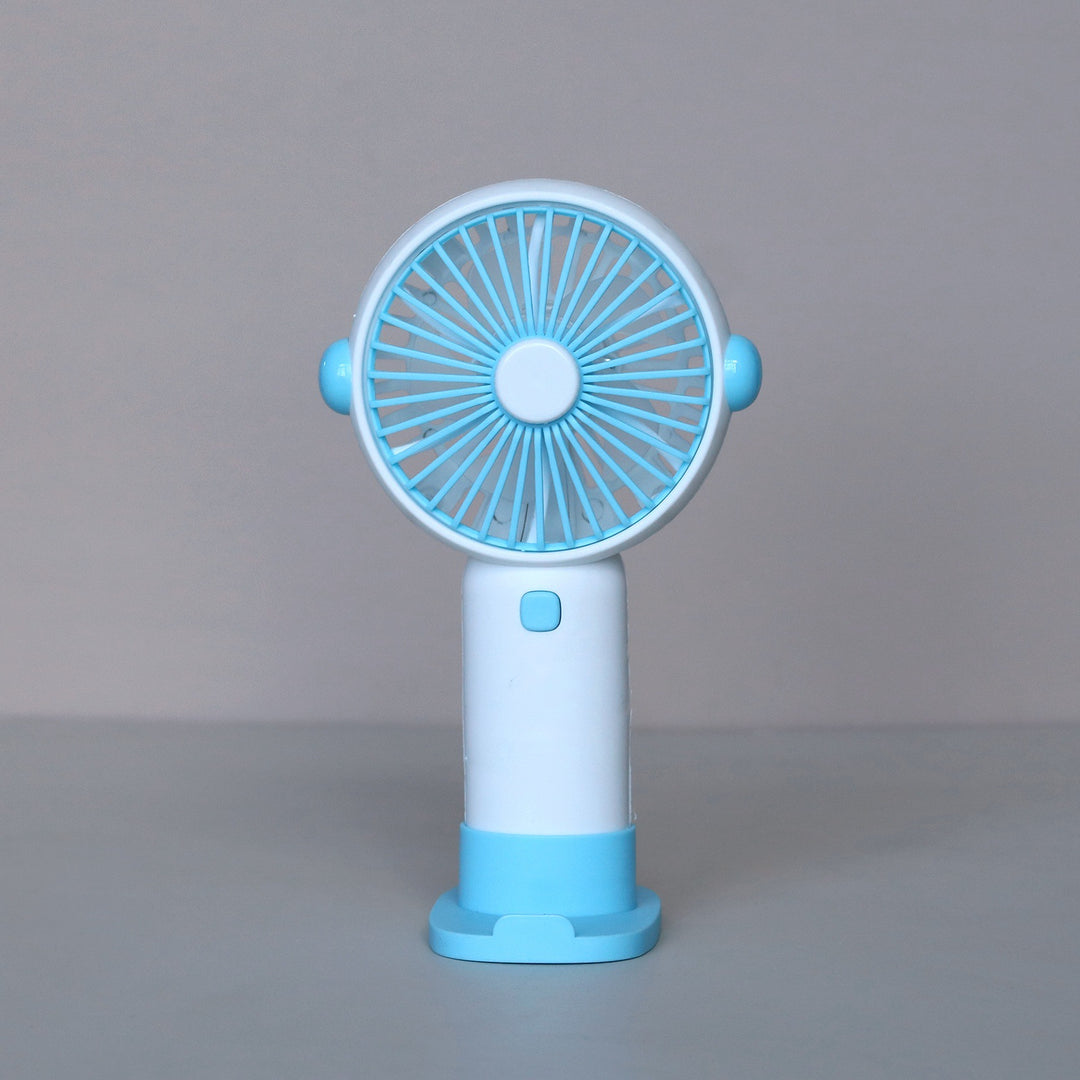 Unisex Håndholdt Vifte med ergonomisk design og praktisk ståfunksjon Luvikno