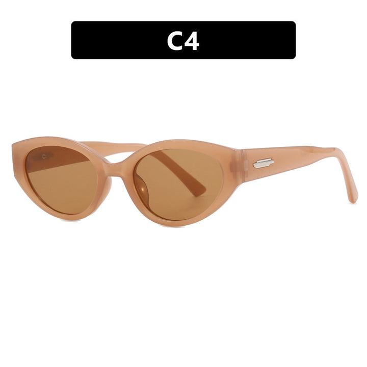 Damer Cat-Eye solbrille i elegant retro-design Luvikno