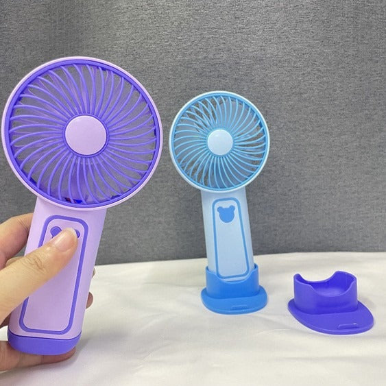 Unisex Bærbar Håndvifte med komfortabel ergonomisk form Luvikno