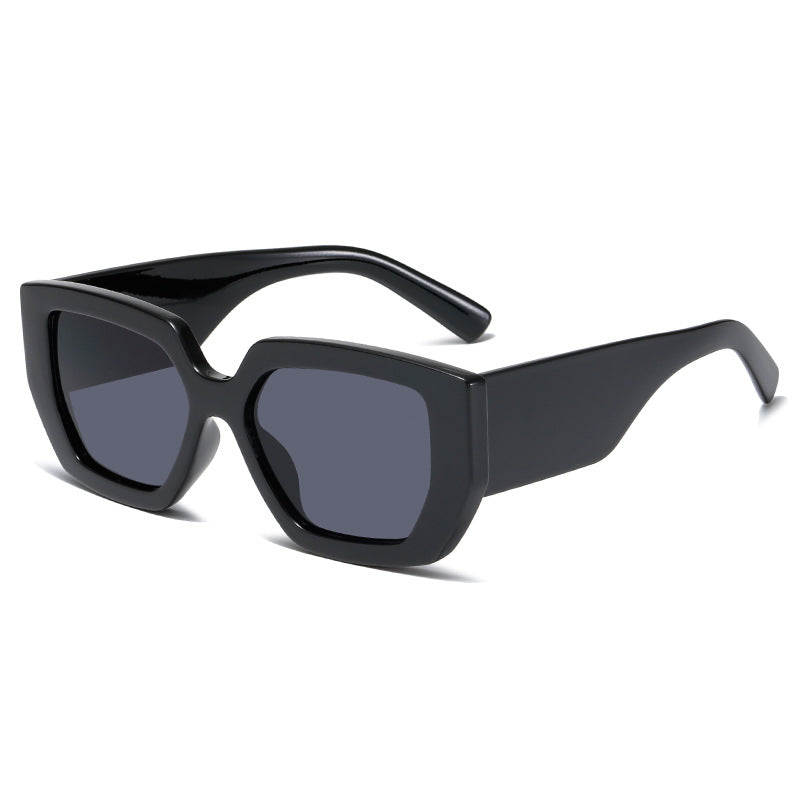 Damer Ekstravagant Geometrisk Solbrille Luvikno