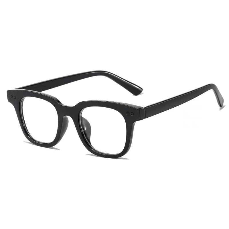 Dame moteriktig retro-solbrille med robust plastramme Luvikno