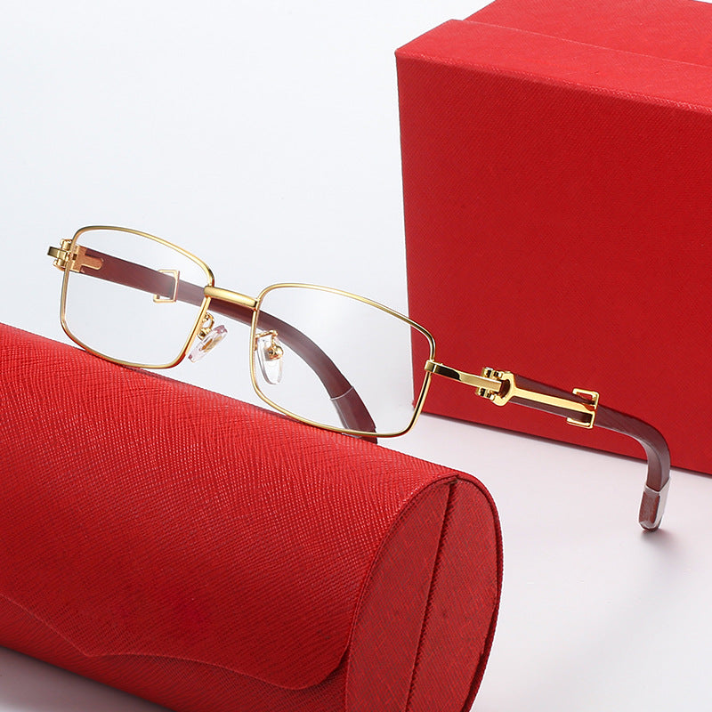 Damer Elegant Korreksjonsbrille med høykvalitets metallramme Luvikno