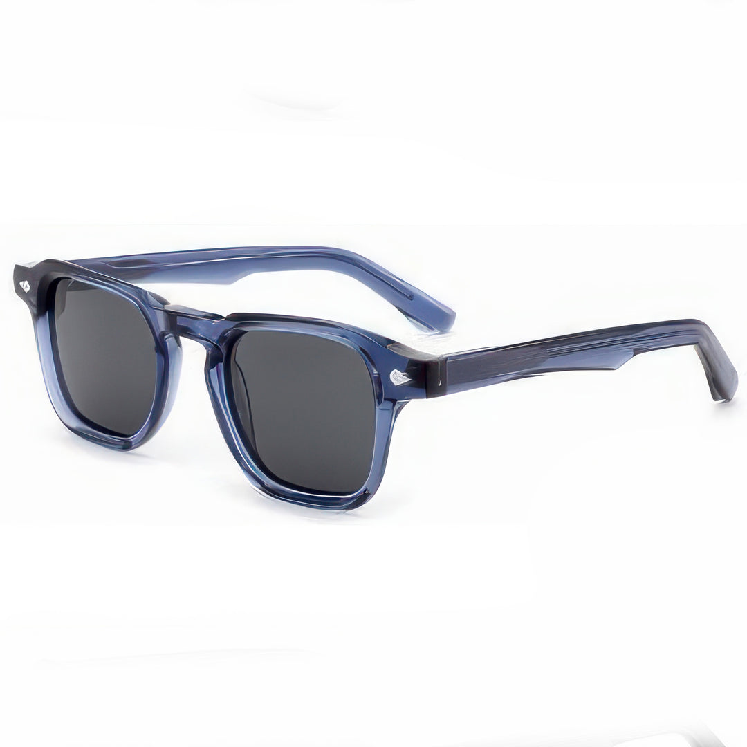 Dame solbrille i moderne, gjennomsiktige design med polariserte glass Luvikno