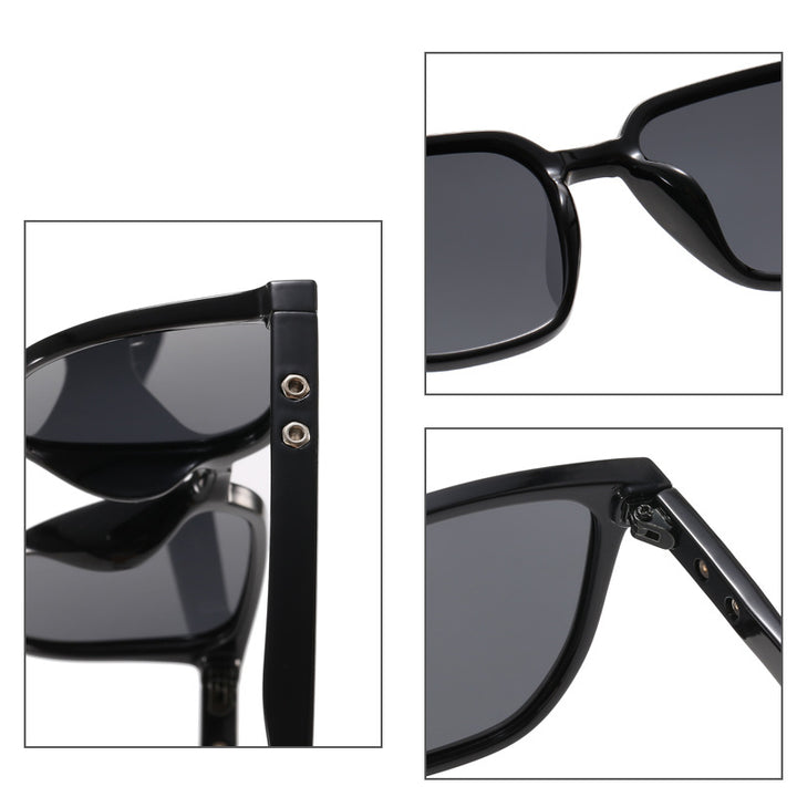 Dame moteriktig solbrille i trendy skilpaddemønster Luvikno