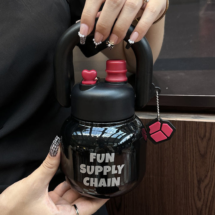 Dame stilige kettlebellflaske Luvikno