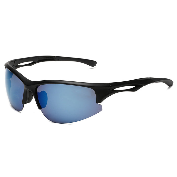 Dame Sporty solbrille med aerodynamisk design og polarisert linse Luvikno