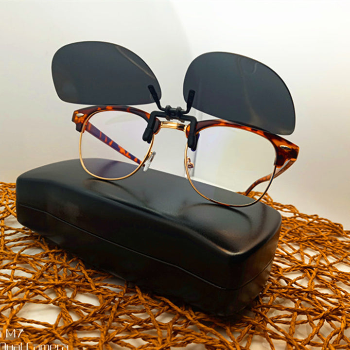Dame clip-on solbriller med elegant design Luvikno