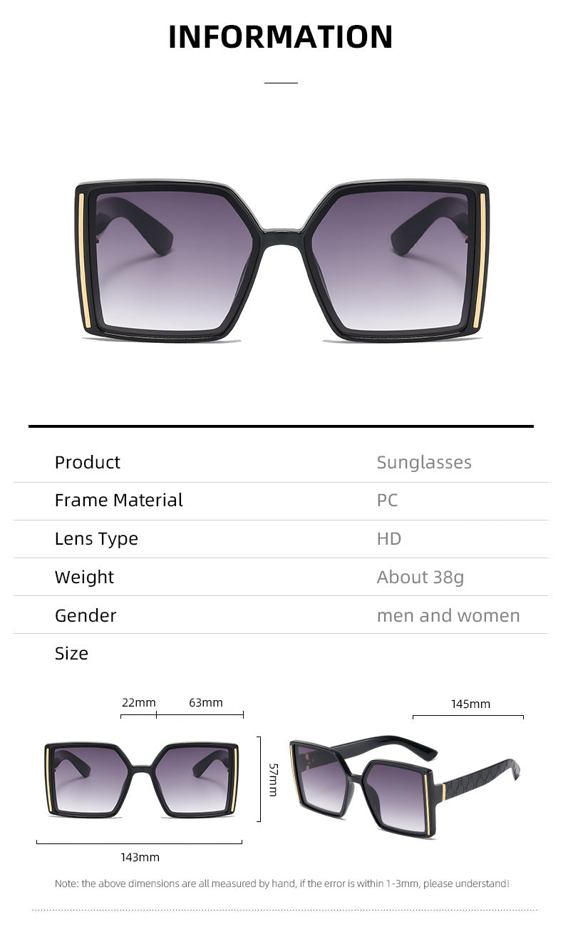 Damer fashionable solbriller i retro-inspirert design Luvikno
