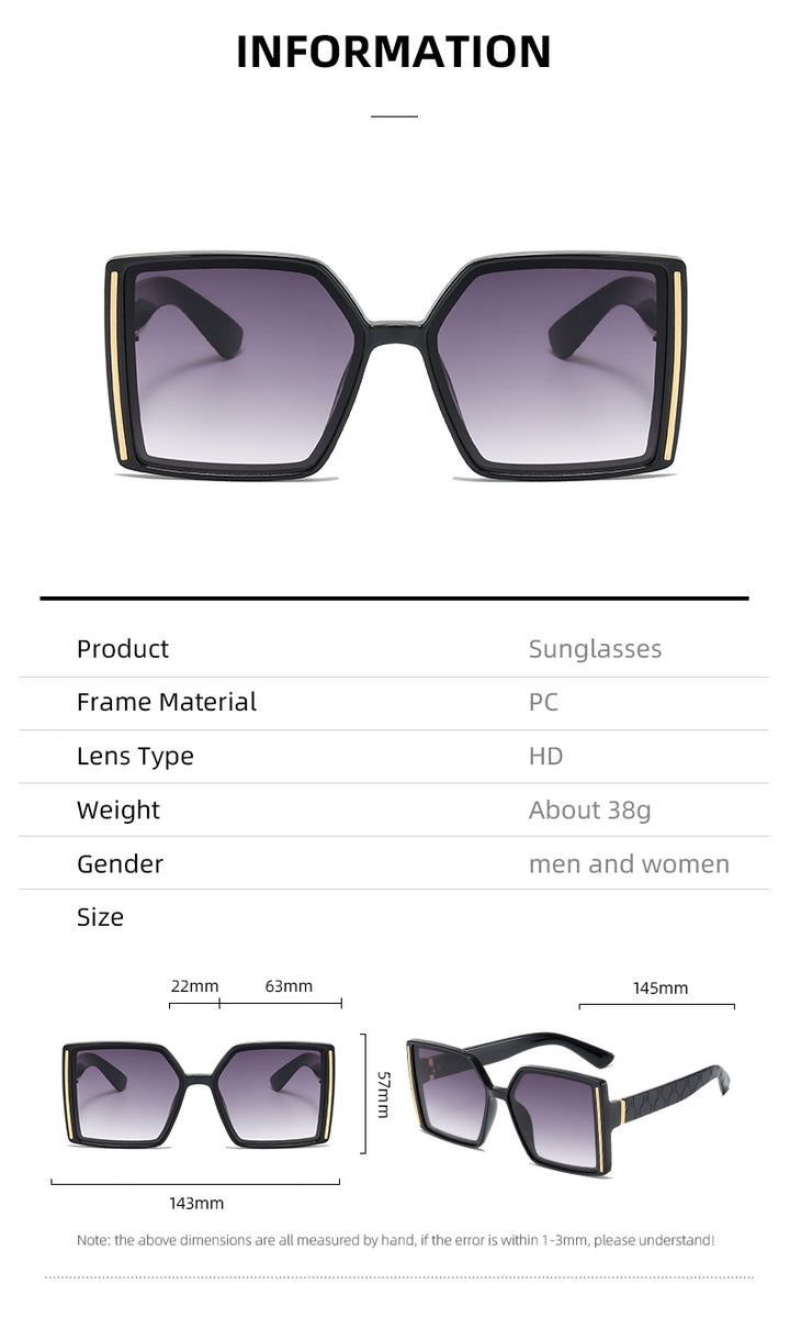 Damer fashionable solbriller i retro-inspirert design Luvikno