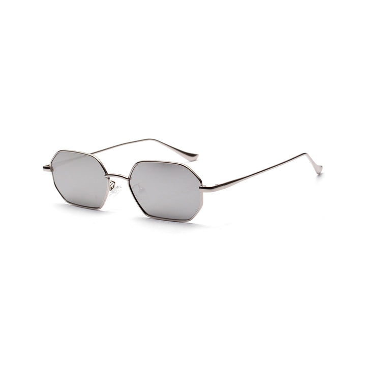 Dame moteriktig solbrille med innovativt åttkantet design Luvikno