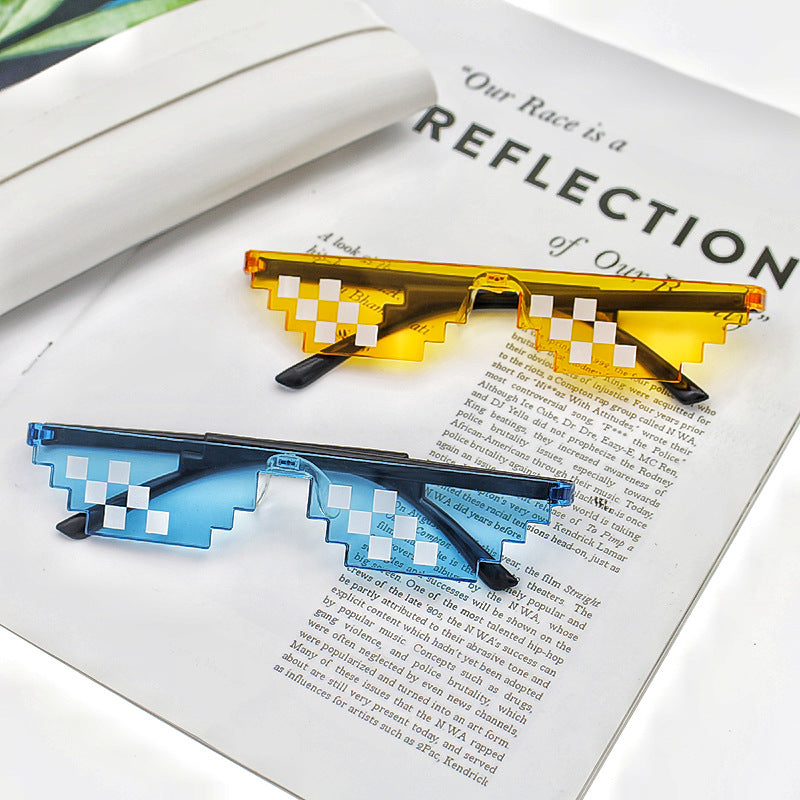 Dame kreativ solbrille i moderne stilelement Luvikno