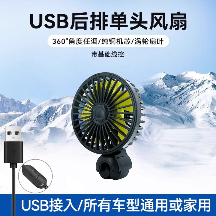 Bærbar Usb-vifter med fleksibel feste Luvikno