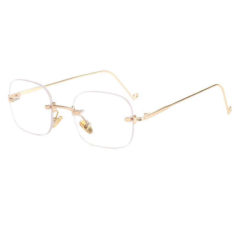 Dame elegant geometrisk brille Luvikno