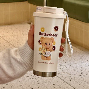 Dame Isolerende Drikkekopper med søtt Hello Kitty design Luvikno
