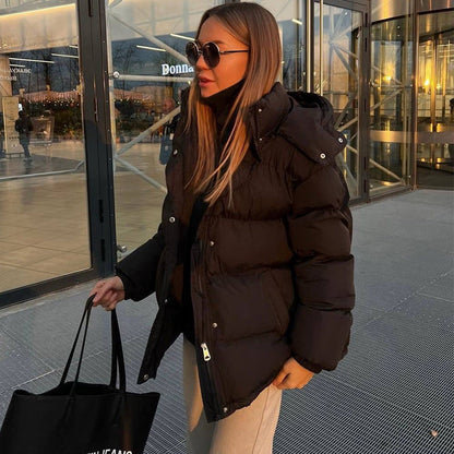 Luvik | Naisten talvitakki, jossa on tilava leikkaus