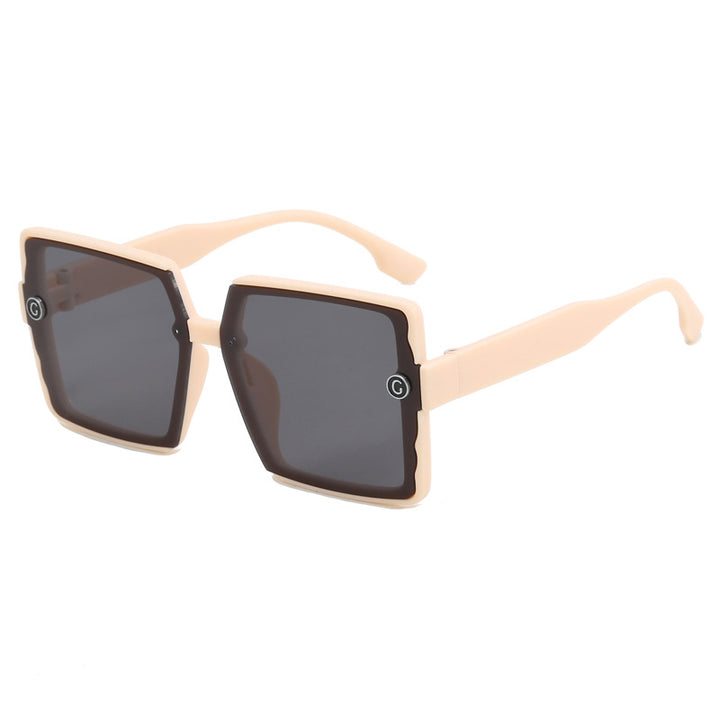 Dame kvadratisk solbrille med moderne design Luvikno