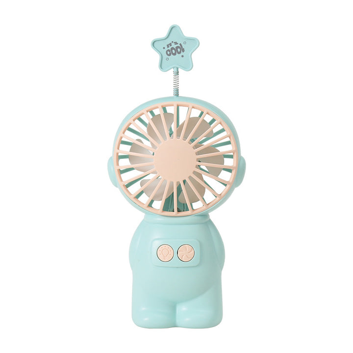 Unisex Bærbar Mini-vifte i lekent figurdesign Luvikno