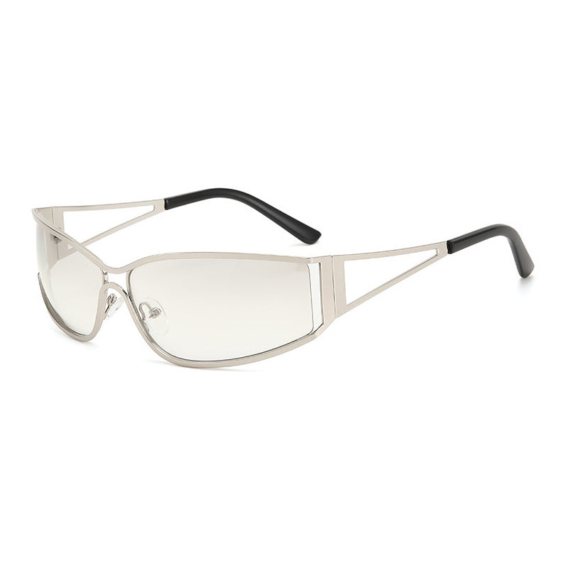 Damer Sporty Solbriller med elegant ramme Luvikno