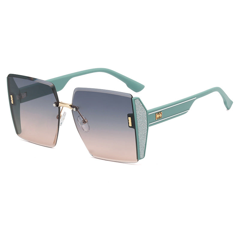 Dame Oversized Glamour Solbrille Luvikno