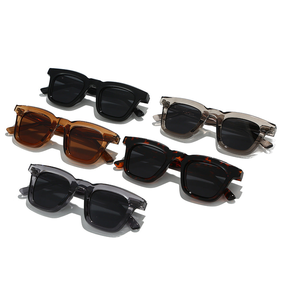 Dame Modisk solbrille i moderne firkantet design med høy UV-beskyttelse Luvikno