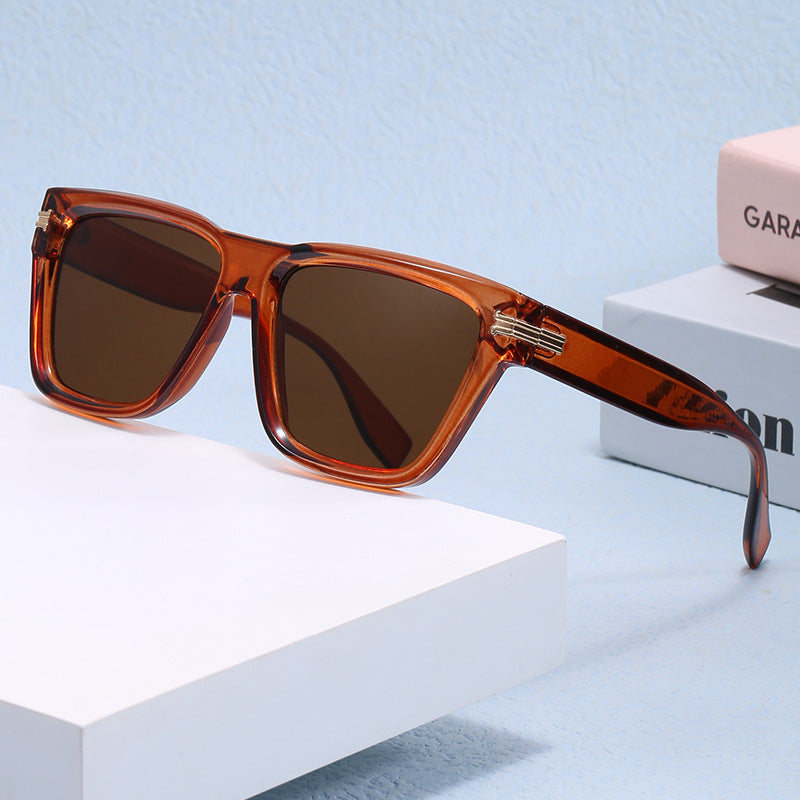 Dame Firkantet Designer Solbrille Luvikno