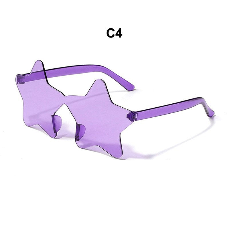 Dame Stjerneformet Solbrille Luvikno