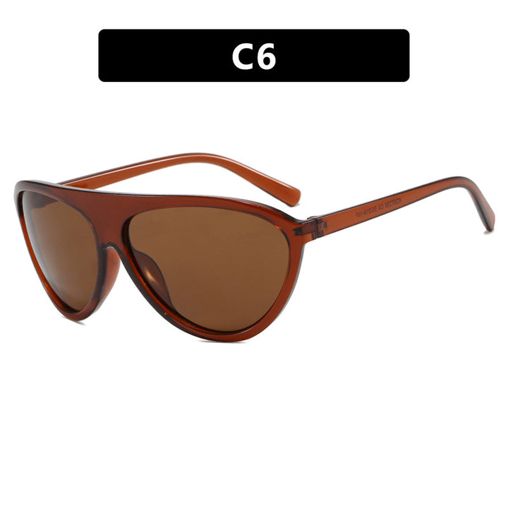 Damer Sportslig Solbrille med moderne beskyttelsesdesign Luvikno