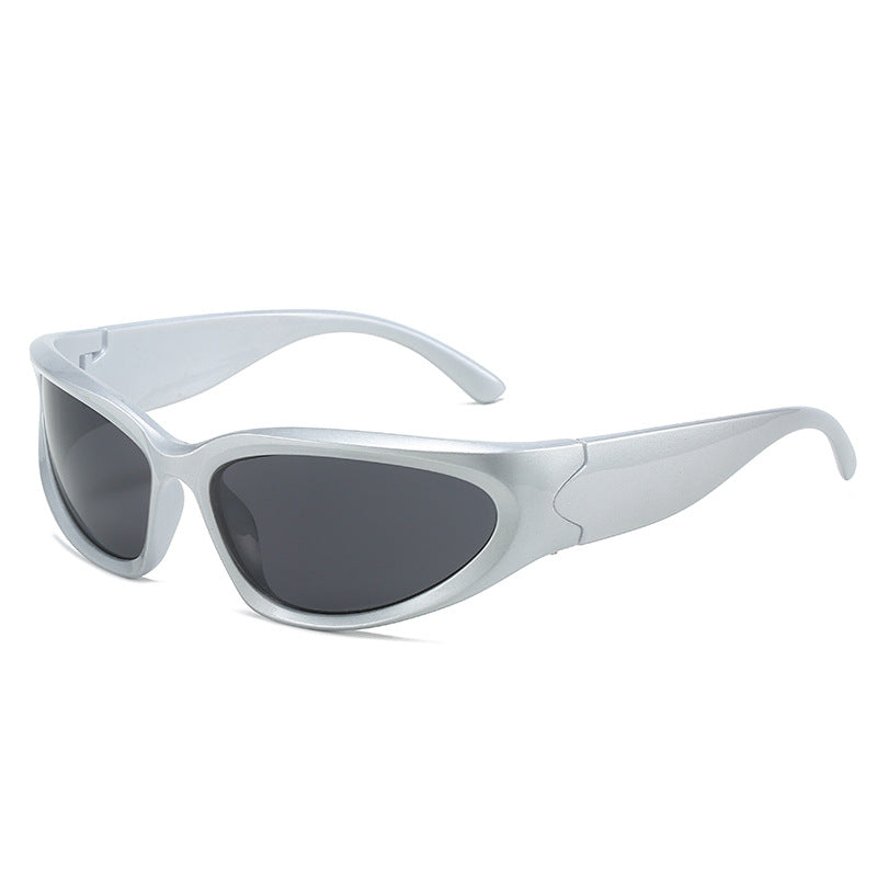 Dame sporty solbriller med ergonomisk design og polariserte glass Luvikno
