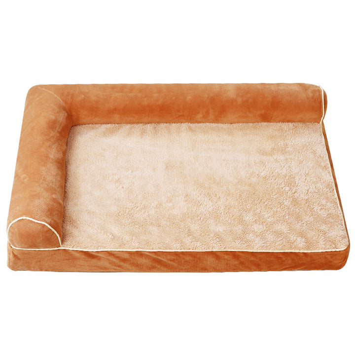 Unisex ortopedisk koset bed for kjæledyr Luvikno