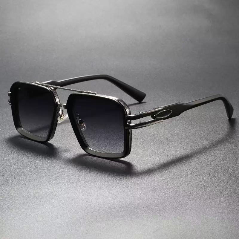 Dame moterik solbrille med stilige kvadratiske rammer Luvikno