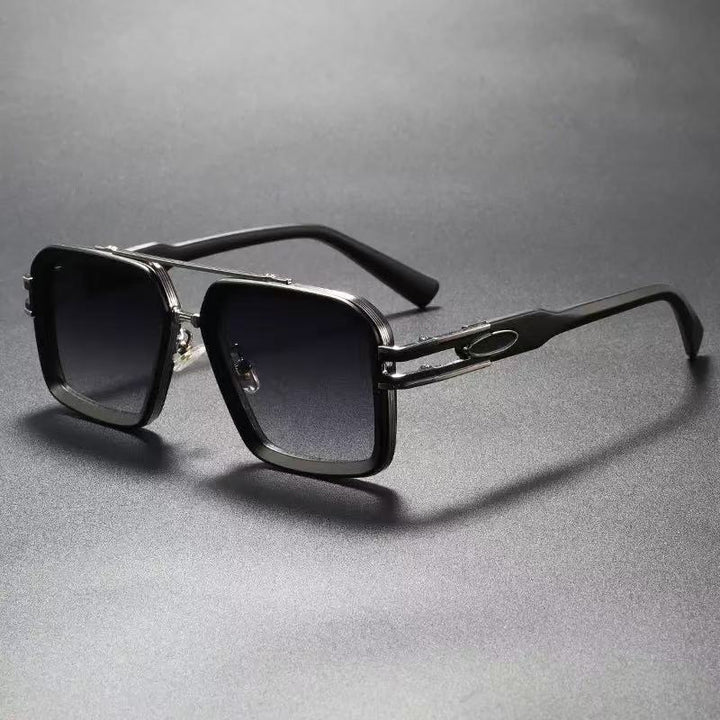 Dame moterik solbrille med stilige kvadratiske rammer Luvikno