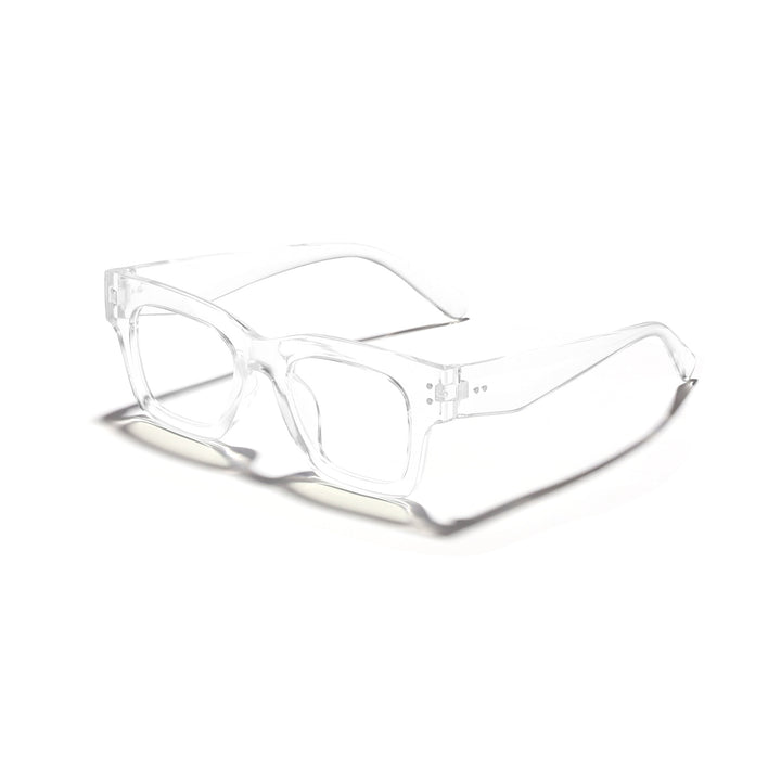 Dame trendy kvadratisk solbriller i urban stil Luvikno